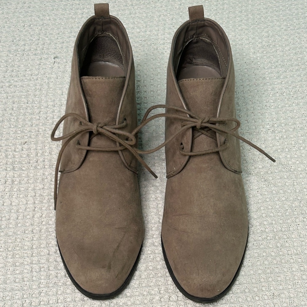 Unisa Taupe Ankle Boots